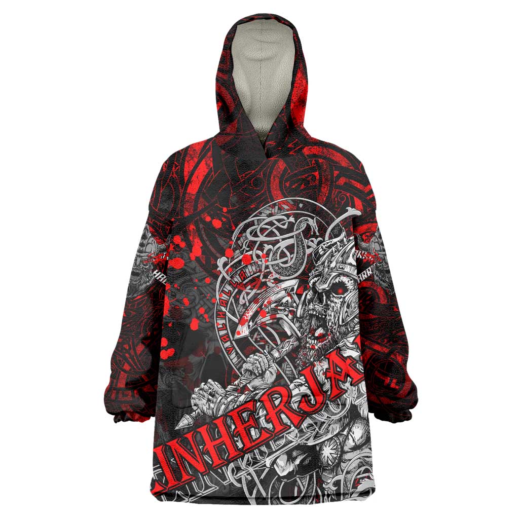 Einherjar Valhalla Wearable Blanket Hoodie Viking Warrior Rage Style