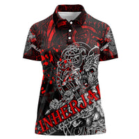 Einherjar Valhalla Women Polo Shirt Viking Warrior Rage Style