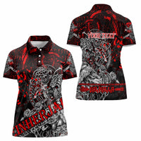 Einherjar Valhalla Women Polo Shirt Viking Warrior Rage Style