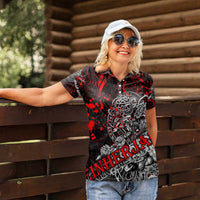Einherjar Valhalla Women Polo Shirt Viking Warrior Rage Style