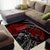 Berserker Bear Warrior Viking Area Rug Tribal Strength and Runic Blood