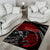 Berserker Bear Warrior Viking Area Rug Tribal Strength and Runic Blood