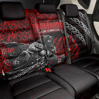 Berserker Bear Warrior Viking Back Car Seat Cover Tribal Strength and Runic Blood