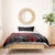 Berserker Bear Warrior Viking Bedding Set Tribal Strength and Runic Blood
