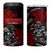 Berserker Bear Warrior Viking 4 in 1 Can Cooler Tumbler Tribal Strength and Runic Blood