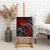 Berserker Bear Warrior Viking Canvas Wall Art Tribal Strength and Runic Blood