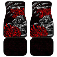 Berserker Bear Warrior Viking Car Mats Tribal Strength and Runic Blood