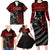 Berserker Bear Warrior Viking Family Matching Long Sleeve Bodycon Dress and Hawaiian Shirt Tribal Strength and Runic Blood