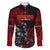Berserker Bear Warrior Viking Family Matching Short Sleeve Bodycon Dress and Hawaiian Shirt Tribal Strength and Runic Blood