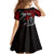 Berserker Bear Warrior Viking Family Matching Summer Maxi Dress and Hawaiian Shirt Tribal Strength and Runic Blood