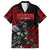 Berserker Bear Warrior Viking Family Matching Summer Maxi Dress and Hawaiian Shirt Tribal Strength and Runic Blood