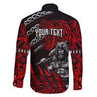 Berserker Bear Warrior Viking Family Matching Summer Maxi Dress and Hawaiian Shirt Tribal Strength and Runic Blood
