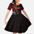 Berserker Bear Warrior Viking Kid Short Sleeve Dress Tribal Strength and Runic Blood