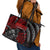Berserker Bear Warrior Viking Leather Tote Bag Tribal Strength and Runic Blood