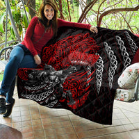 Berserker Bear Warrior Viking Quilt Tribal Strength and Runic Blood