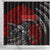 Berserker Bear Warrior Viking Shower Curtain Tribal Strength and Runic Blood