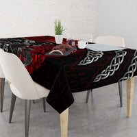 Berserker Bear Warrior Viking Tablecloth Tribal Strength and Runic Blood