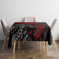 Berserker Bear Warrior Viking Tablecloth Tribal Strength and Runic Blood