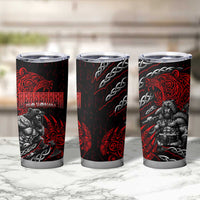 Berserker Bear Warrior Viking Tumbler Cup Tribal Strength and Runic Blood