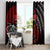 Berserker Bear Warrior Viking Window Curtain Tribal Strength and Runic Blood