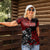 Berserker Bear Warrior Viking Women Polo Shirt Tribal Strength and Runic Blood