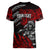 Berserker Bear Warrior Viking Women V-Neck T-Shirt Tribal Strength and Runic Blood