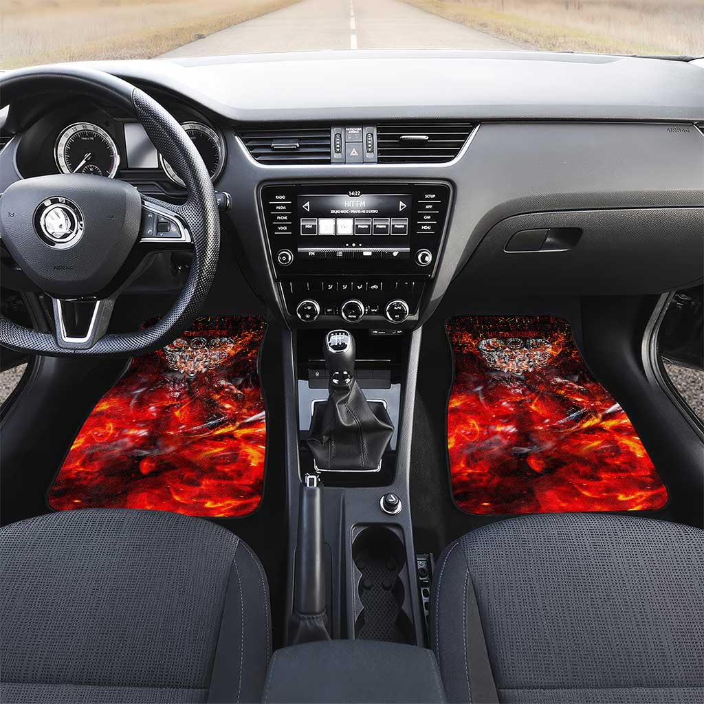 Ulfhednar Wofl Warrior Viking Car Mats Runes Norse Mythology Fire