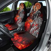 Ulfhednar Wofl Warrior Viking Car Seat Cover Runes Norse Mythology Fire
