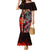 Ulfhednar Wofl Warrior Viking Family Matching Mermaid Dress and Hawaiian Shirt Runes Norse Mythology Fire