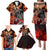Ulfhednar Wofl Warrior Viking Family Matching Puletasi and Hawaiian Shirt Runes Norse Mythology Fire