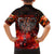 Ulfhednar Wofl Warrior Viking Family Matching Summer Maxi Dress and Hawaiian Shirt Runes Norse Mythology Fire