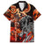 Ulfhednar Wofl Warrior Viking Family Matching Summer Maxi Dress and Hawaiian Shirt Runes Norse Mythology Fire
