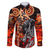 Ulfhednar Wofl Warrior Viking Family Matching Summer Maxi Dress and Hawaiian Shirt Runes Norse Mythology Fire