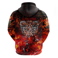 Ulfhednar Wofl Warrior Viking Hoodie Runes Norse Mythology Fire