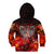 Ulfhednar Wofl Warrior Viking Kid Hoodie Runes Norse Mythology Fire
