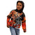Ulfhednar Wofl Warrior Viking Kid Hoodie Runes Norse Mythology Fire