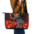 Ulfhednar Wofl Warrior Viking Leather Tote Bag Runes Norse Mythology Fire