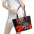 Ulfhednar Wofl Warrior Viking Leather Tote Bag Runes Norse Mythology Fire
