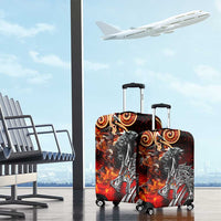 Ulfhednar Wofl Warrior Viking Luggage Cover Runes Norse Mythology Fire