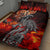 Ulfhednar Wofl Warrior Viking Quilt Bed Set Runes Norse Mythology Fire