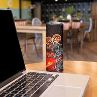 Ulfhednar Wofl Warrior Viking Skinny Tumbler Runes Norse Mythology Fire