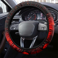 Ulfhednar Wofl Warrior Viking Steering Wheel Cover Runes Norse Mythology Fire