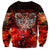 Ulfhednar Wofl Warrior Viking Sweatshirt Runes Norse Mythology Fire