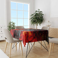 Ulfhednar Wofl Warrior Viking Tablecloth Runes Norse Mythology Fire