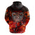 Ulfhednar Wofl Warrior Viking Zip Hoodie Runes Norse Mythology Fire