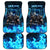 Jofurr Boar Warrior Viking Car Mats Frost Viking Runes Blue Flame