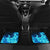 Jofurr Boar Warrior Viking Car Mats Frost Viking Runes Blue Flame