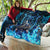 Jofurr Boar Warrior Viking Quilt Frost Viking Runes Blue Flame
