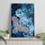 Eye of God Huginn and Muninn Viking Canvas Wall Art Odin Ravens in Frostflame and Runeflight Style