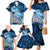 Eye of God Huginn and Muninn Viking Family Matching Mermaid Dress and Hawaiian Shirt Odin Ravens in Frostflame and Runeflight Style